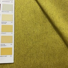 CHRISTIAN FISCHBACHER UNIVERSO STOFF - SENF - UVP 218€PM - 1,55M X 90CM - 65€