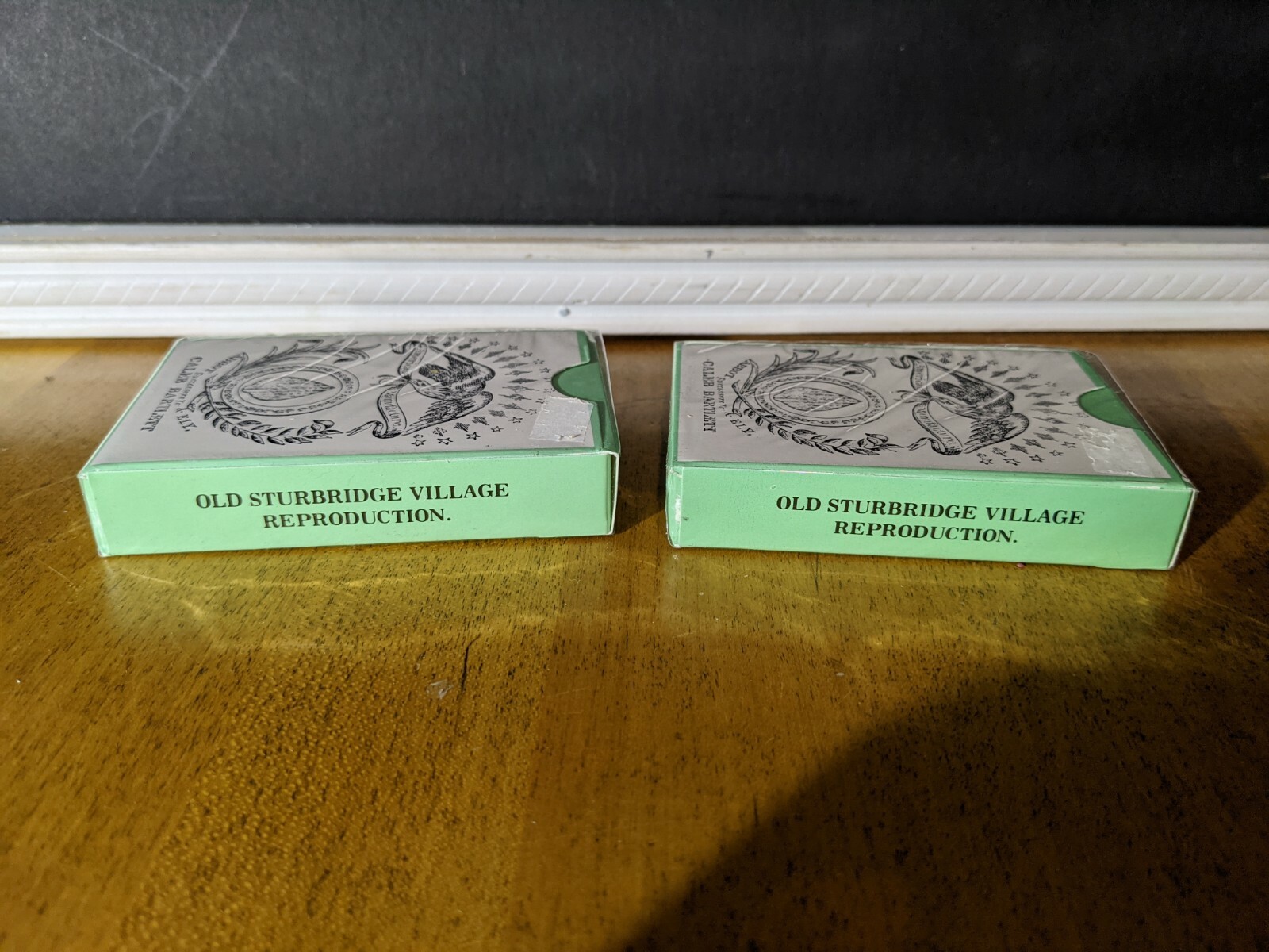 Old Sturbridge Village Reproduction Playing Cards (2) eBay