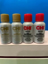 4 Chi Keratin Silk Infusion & Silk Infusion 0.5oz Authentic & Sealed