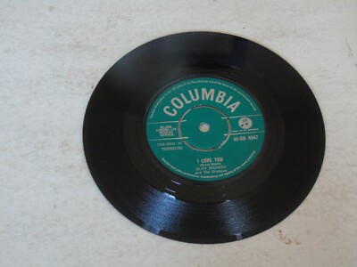 CLIFF RICHARD & THE SHADOWS - Fall In Love With You - 1990 UK 7'' Vinyl Single 