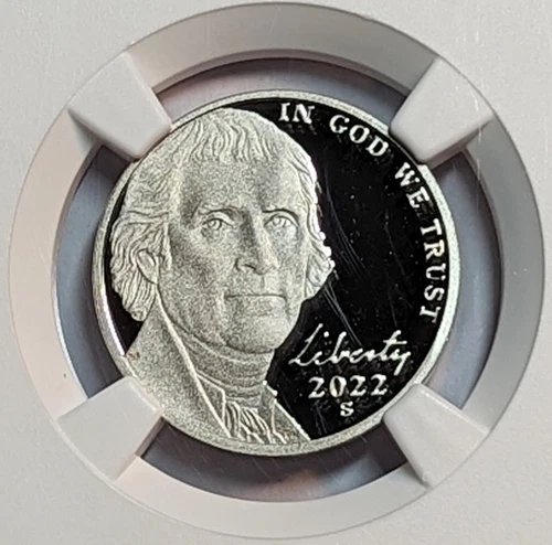 2022 S US MINT 5 CENT PROOF NICKEL NGC PF69 UCAM FIRST RELEASES 🇺🇲