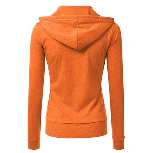 Damen Kapuzenpullover Sweatjacke Sweatshirt Hoodie Freizeit Basic Hoodie Tops - Bild 8 von 29