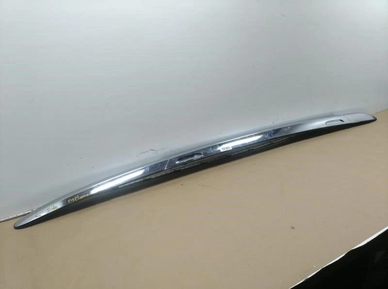 2008 BUICK ENCLAVE LEFT DRIVER Side ROOF LUGGAGE RACK CHROME 原始设备制造商+ — 第 2/4 张图片