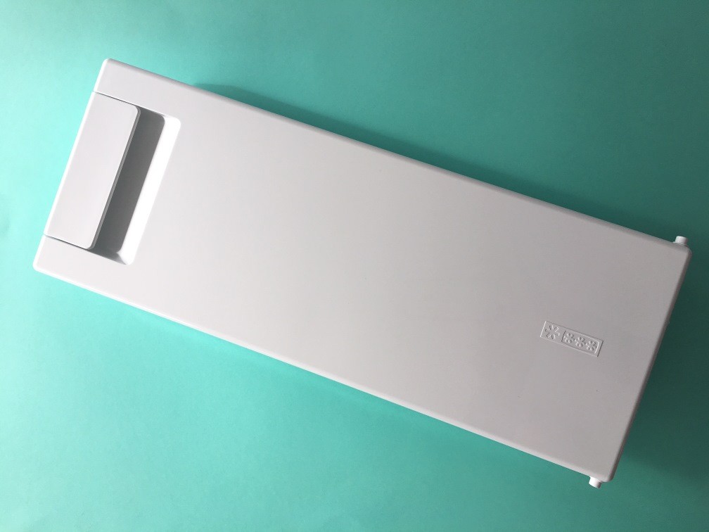 Gefrierfach Türgriff Für Gorenje - Weiß 90x29x28mm Ersatzgriff 377502