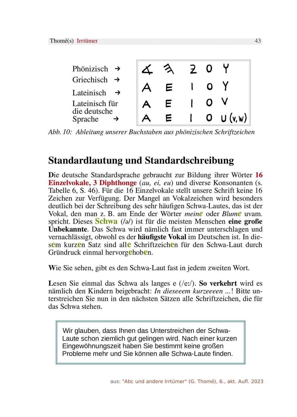 Thumbnail - Abc Und Andere Irrtümer Über Orthographie, Rechtschreiben,