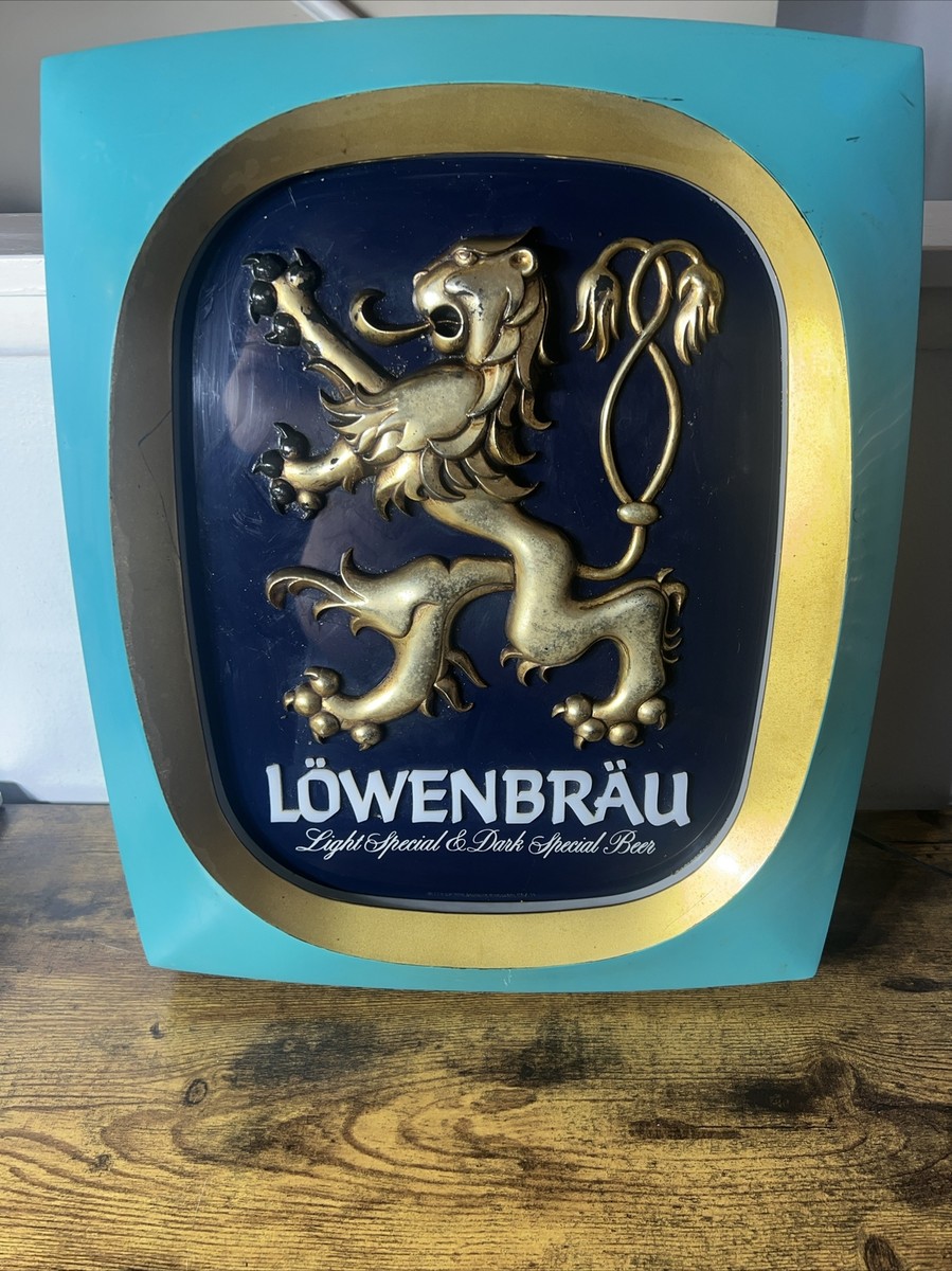 LOWENBRAU BEER ヴィンテージ ネオンスタンド 米国製 LOWENBRAU BEER ヴィンテージ ネオンスタンド 米国製
