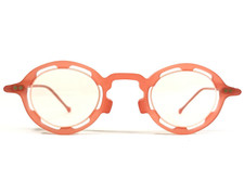 Vintage la Eyeworks Eyeglasses Frames REGUMBA 226M Matte Orange Round 35-23-135