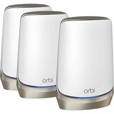 Netgear - Orbi 960 Series Axe11000 Quad-band Mesh Wi-fi 6e System (3-pack) - ...