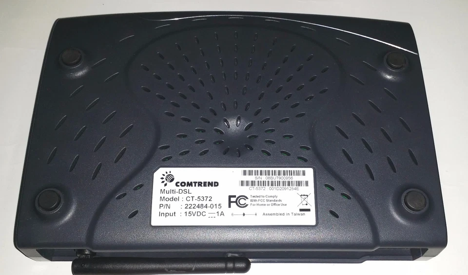 Comtrend Multi-DSL Wlan Wireless Router / Gateway CT-5372 [No Power Supply] - Image 2 of 4