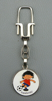 Porte Clé Emaillé FIFA WORLD CUP Mondial ESPAÑA 82 Keychain football