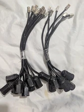 lot of 16 CABLE RJ45 ECS 14IN Shielded Panel Mount Flange Fast free shipping