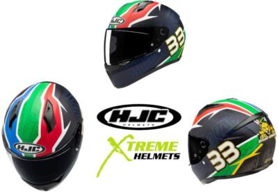 HJC C10 Brad Binder BB33 LTD Helmet Full Face XS-2XL Removable Liner  Pinlock