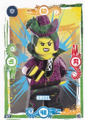 Lego Ninjago Serie 9 TCG Karte Nr. 127 Kreel | eBay