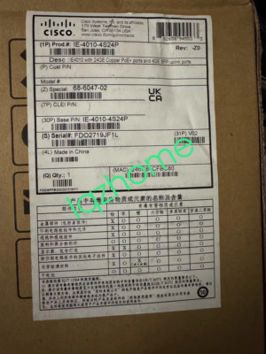 Cisco IE-4010-4S24P Industrial Ethernet Switch New Fast Shipping