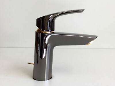 Grohe Eurosmart Washbasin Mixer Aranja/Gold 24 K, Single Lever Mixer, Faucet