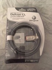 Targus Defcon CL Laptop, Desktop, Combo Cable Lock New in Package