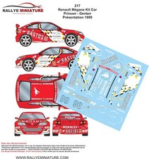 DECALS 1/43 REF 0217 RENAULT