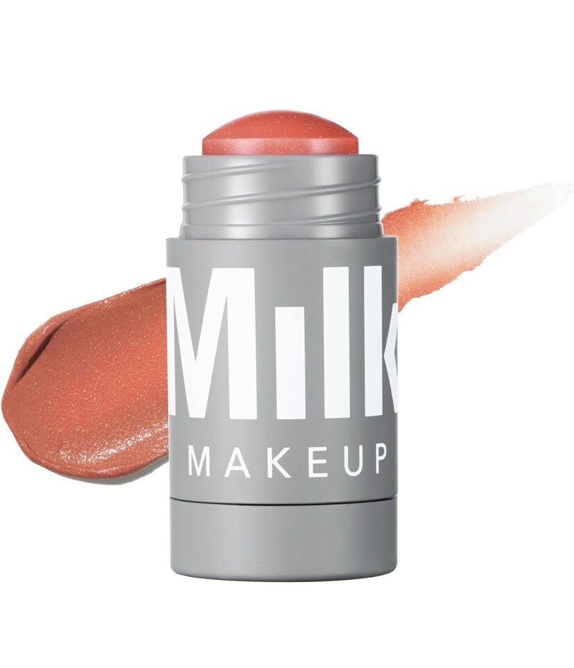 MILK Makeup Lip + Cheek Stick In Shade SMIRK (Dusty Rose Shimmer) 0.21 oz /6 g