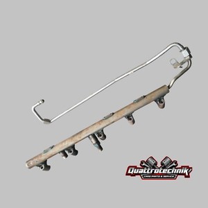 Audi A6 S6 4F C6 A8 S8 4E D3 Kraftstoffverteiler Kraftstoffrohr rechts 07L133316