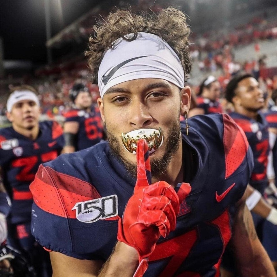 Loudmouth Football Mouth Guard 3D Chrome Grillz Football Mouthpiece