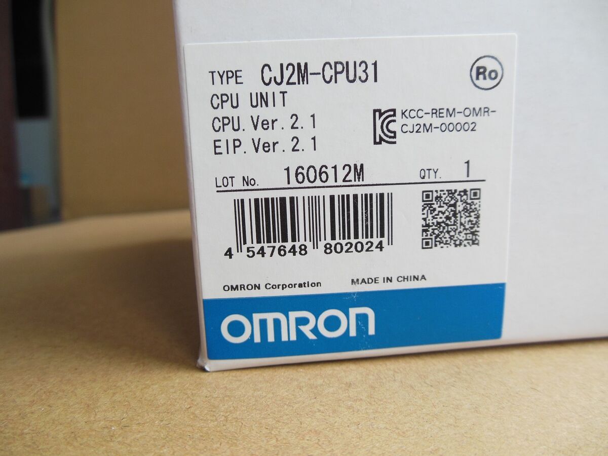 オムロンCPU CJ2M CPU31 Model CJ2M-CPU31 | Omron Australia