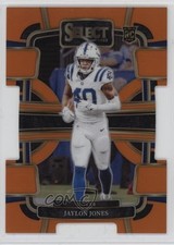 2023 Panini Select Concourse Orange Prizm Die-Cut 297/499 Jaylon Jones #42 0zl2