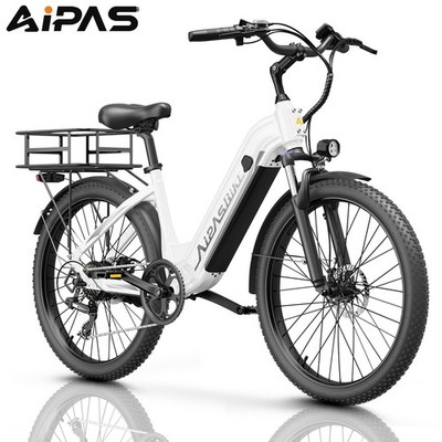 eBike for Adults 26'' 1100W 28MPH 85 Miles 7-Speed Electric Mountain Bike