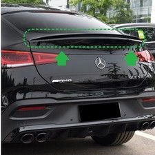 Schwarz Spoiler Heckspoiler für Mercedes Benz GLE Coupe C167 GLE53 AMG ab 2019