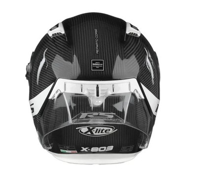 X-Lite Motorcycle Helmet X-803 RS U.C Hot Lap White 014 Rear