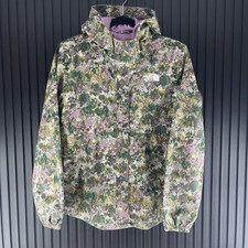 The North Face Antora Size XL 14/16 Girls Purple Maze Rain Jacket