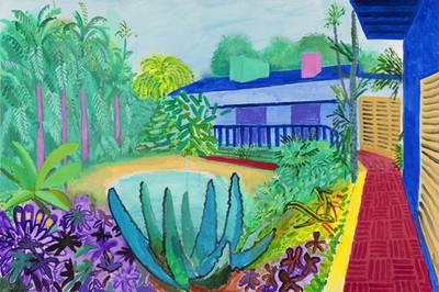David Hockney: Garden : Archival Quality Fine Art Print
