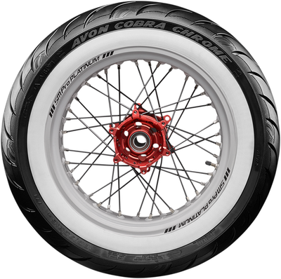 AVON Tire - Cobra Chrome AV92 - Rear - MT90B16 - Wide Whitewall
