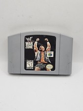 WWF War Zone Nintendo 64 Cartridge No Box - Original N64 - MINT - RARE