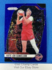 2024 #128 Katie Lou Samuelson Panini Prizm WNBA Blue Velocity Prizm Fever