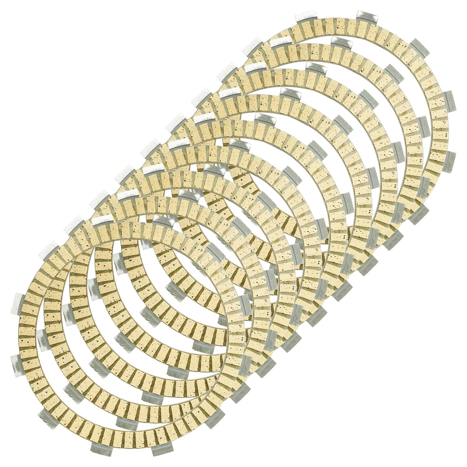 Clutch Friction Plates for Kawasaki Ninja ZX-10 ZX1000B 1988 1989 1990 - Image 3 of 4