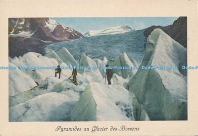 R034703 Pyramides au Glacier des Bossons Charnaux Freres Nr 7543