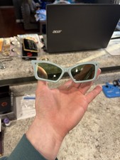 Vintage 60s Atomic Rockabilly Sunglasses Shades Unisex Blue Unique 1960s