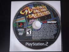 Midway Arcade Treasures (Sony PlayStation 2, 2003) ****TESTED****