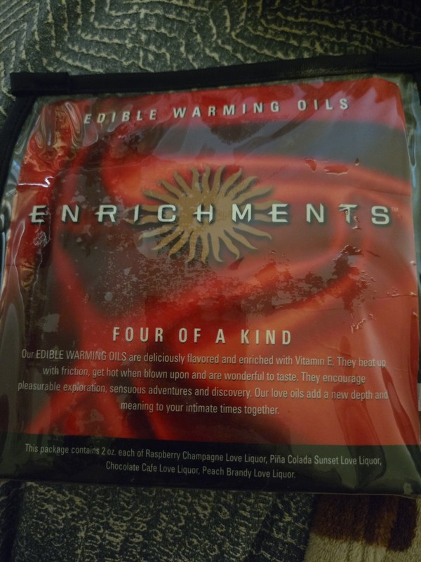 Enrichments Edible Warming Oils Set Of 4