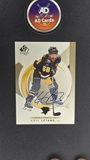 2024-25 SP Authentic #38 Kris Letang Limited Auto Penguins
