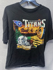 Tennessee Titans Nashville Skyline Graphic T-Shirt XL NFL Team Apparel Black