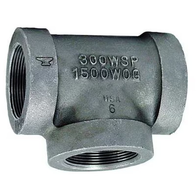 Anvil 0310517206 Tee Tee, 2-1/2'' Pipe, Fnpt, Malleable Iron, Class 300