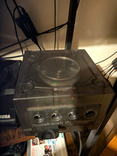 Custom clear green Nintendo GameCube with custom controller, and sd2sp2 mint