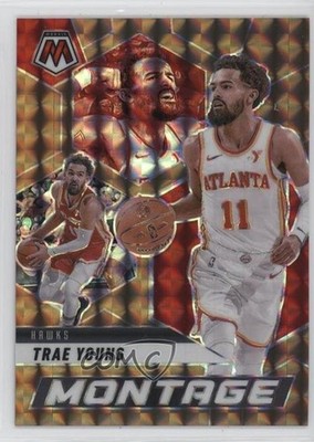 2024-25 Panini Mosaic Montage Bronze Mosaic Prizm 62/75 Trae Young #22 07mp
