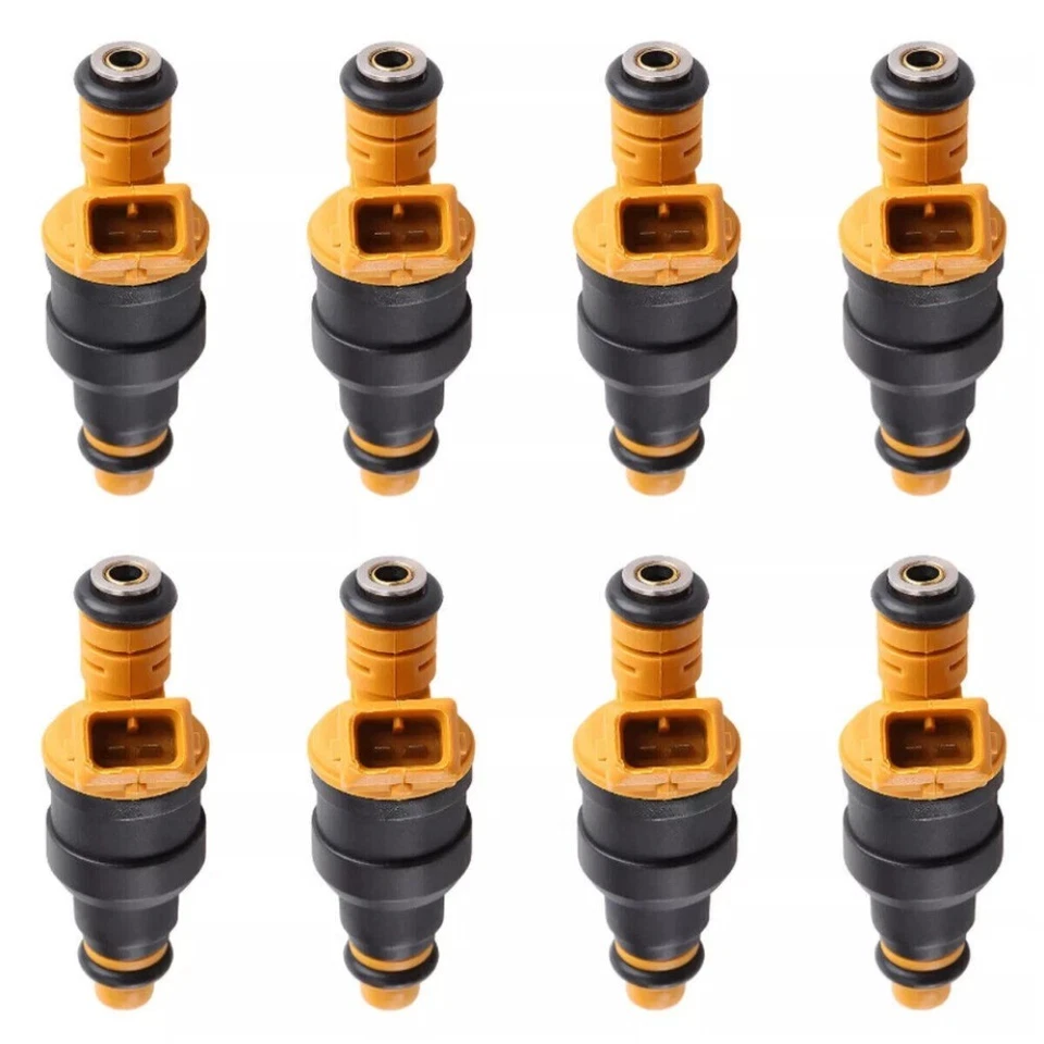 NEW BOSCH 4 Hole Upgrade Set of 8 Fuel Injectors for 85-97 Ford 5.0L V8 5.8L V8 - Изображение 2 из 4