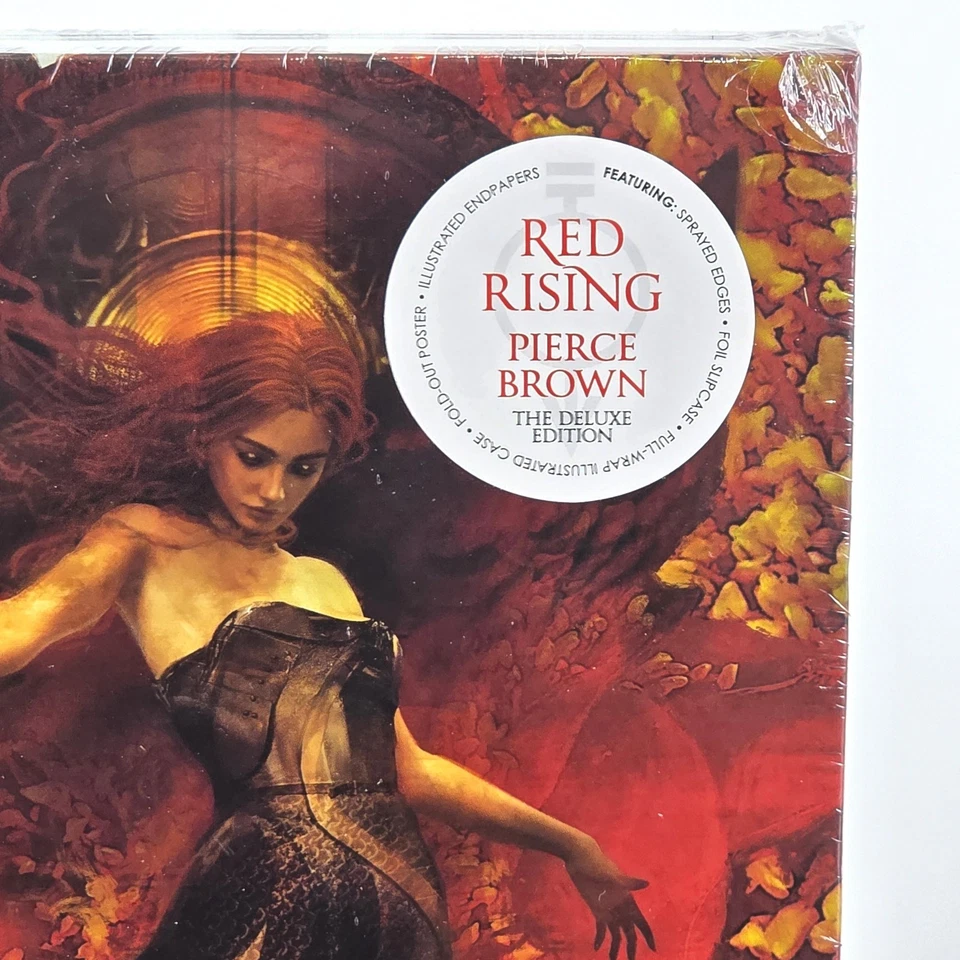 PIERCE BROWN Red Rising SIGNED Deluxe Slipcase Edition Hardcover - NEW SEALED Foto 2 de 4