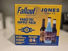 Jones Soda Co. Fallout Vault-Tec Supply Pack, 12 fl oz, 12-count FREE SHIPPING