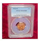1944-D Lincoln Wheat Small Cent PCGS MS66 RD Cert 2725.66/47124418