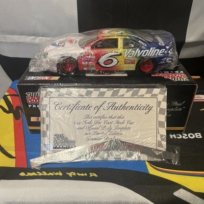MARK MARTIN #6 1999 ZEREX 1/24 RACING CHAMPIONS PREMIER AUTHENTICS BANK 1 of 500