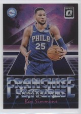 2018-19 Panini Donruss Optic Franchise Features Purple Prizm Ben Simmons #23 1n0